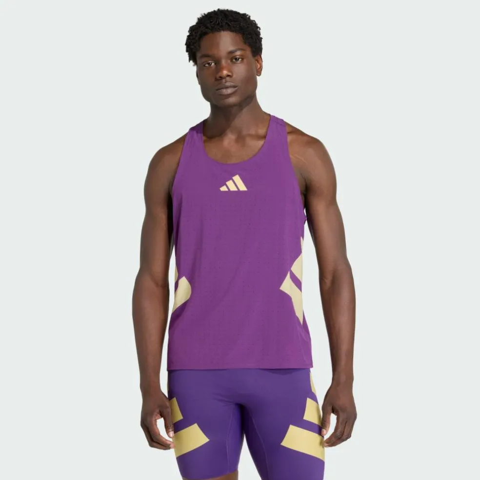 adidas · Adizero Road to Records Singlet