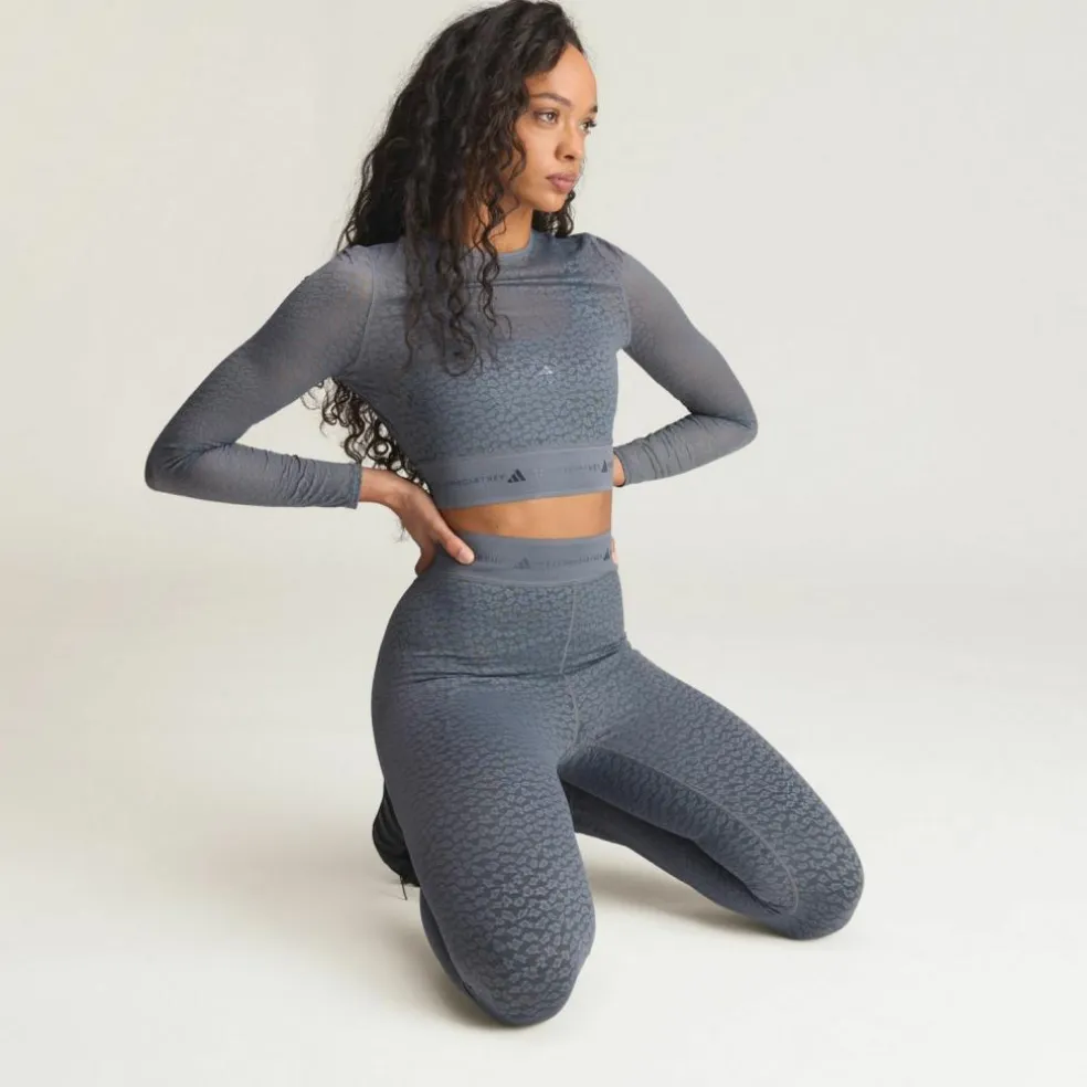 adidas · aSMC Longsleeve Lace Crop-Top