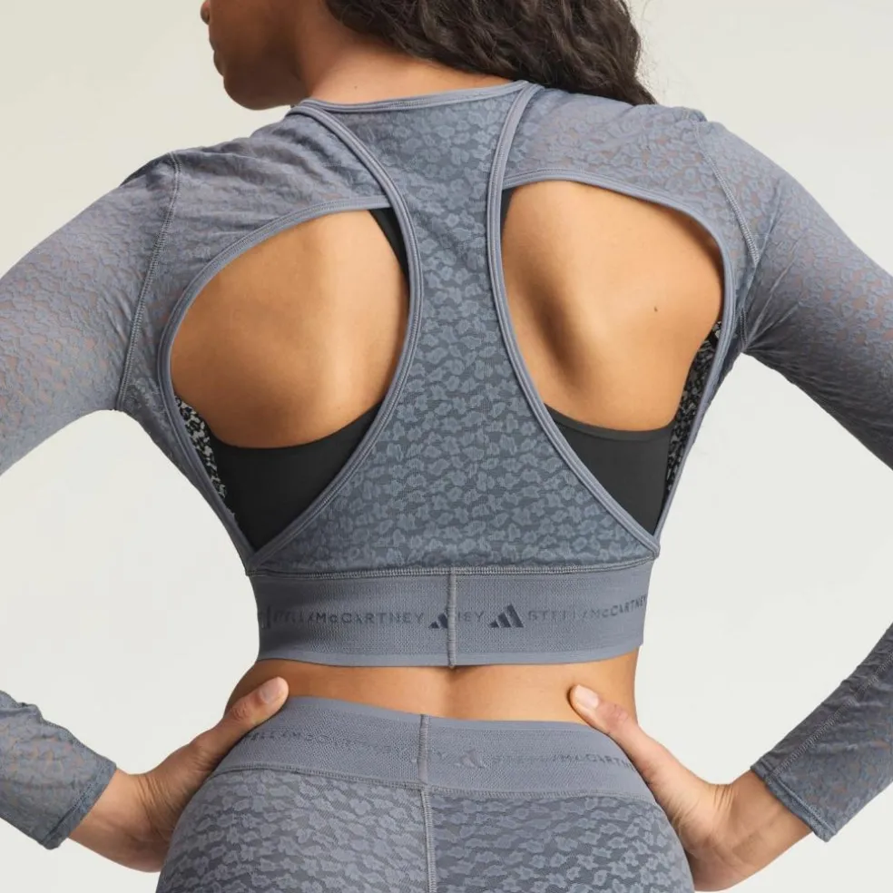 adidas · aSMC Longsleeve Lace Crop-Top