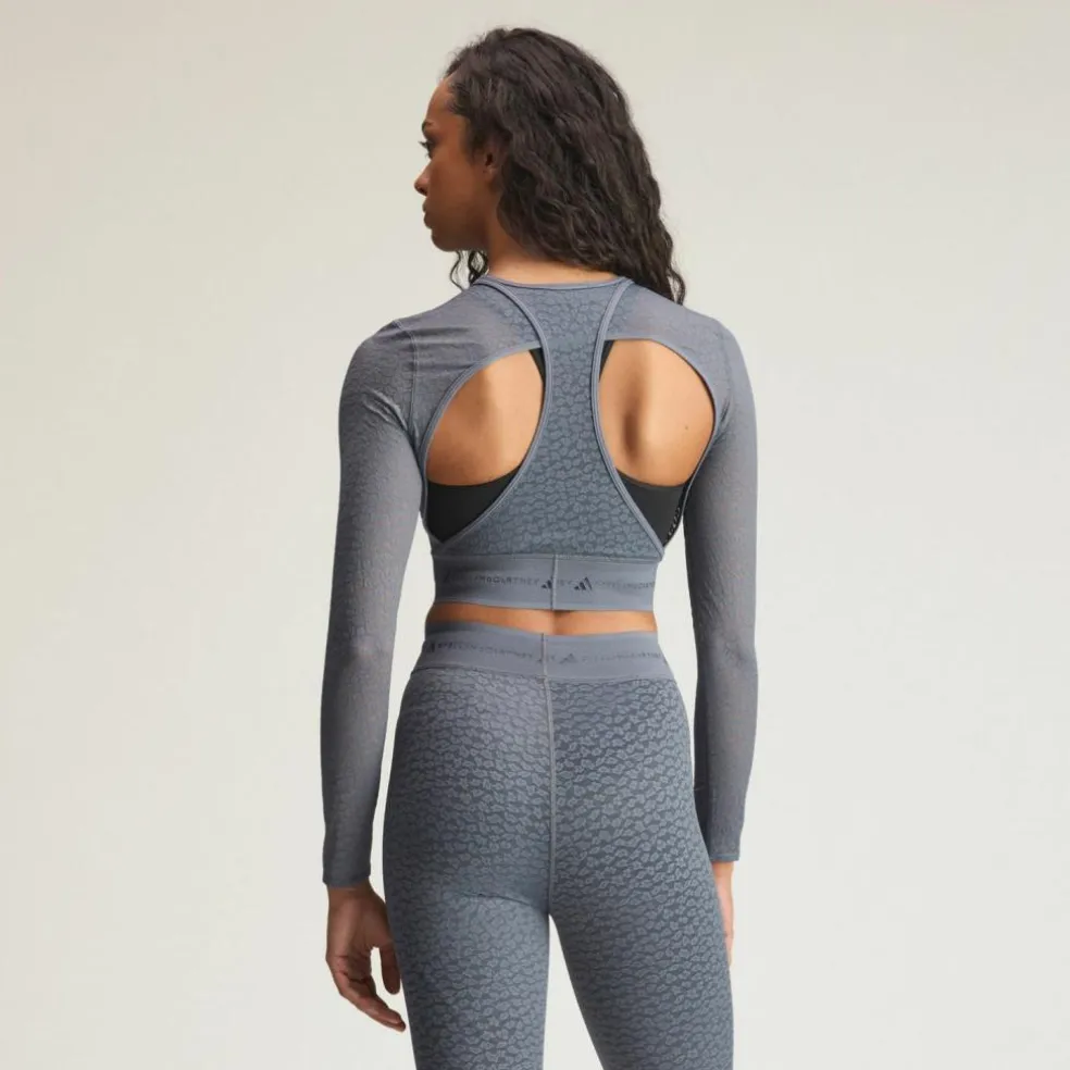 adidas · aSMC Longsleeve Lace Crop-Top