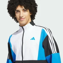 adidas · BEYOND TWISTWEAVE FULL-ZIP WINDBREAKER