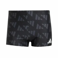 adidas · Logo Graphic 2 Inch Boxer-Badehose