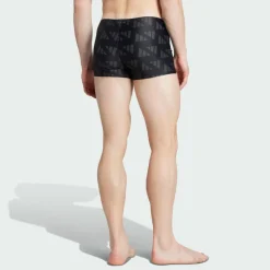 adidas · Logo Graphic 2 Inch Boxer-Badehose