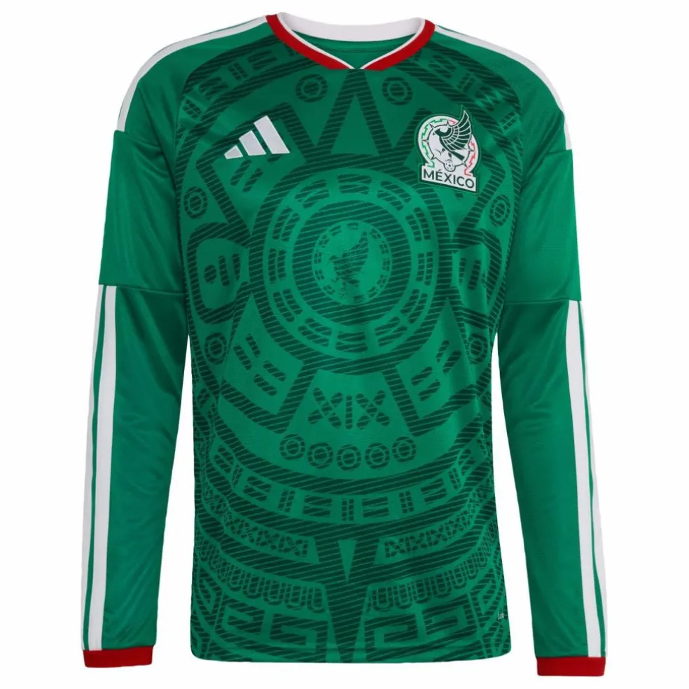 adidas · Mexiko 26 Langärmeliges Heimtrikot