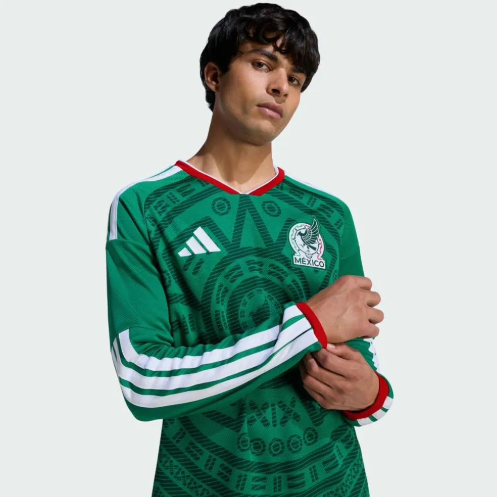 adidas · Mexiko 26 Langärmeliges Heimtrikot