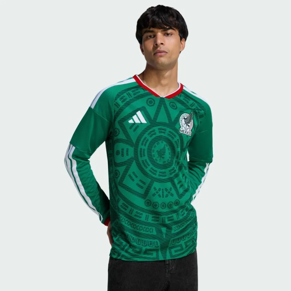 adidas · Mexiko 26 Langärmeliges Heimtrikot