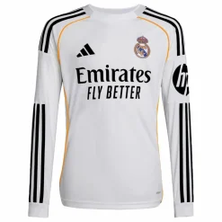 adidas · Real Madrid 25/26 Long Sleeve Kids