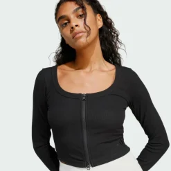 adidas · Seasonal Essentials Rib Cardigan