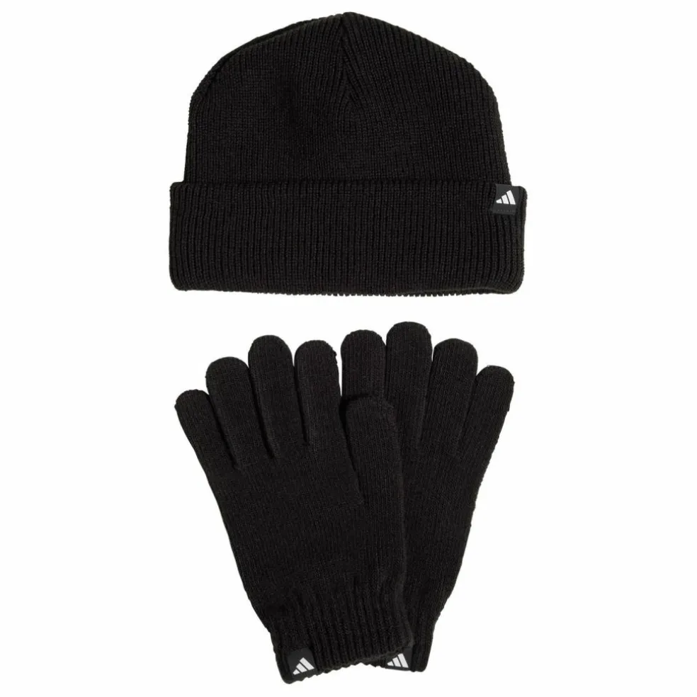 adidas · Set aus Handschuhen und Mütze