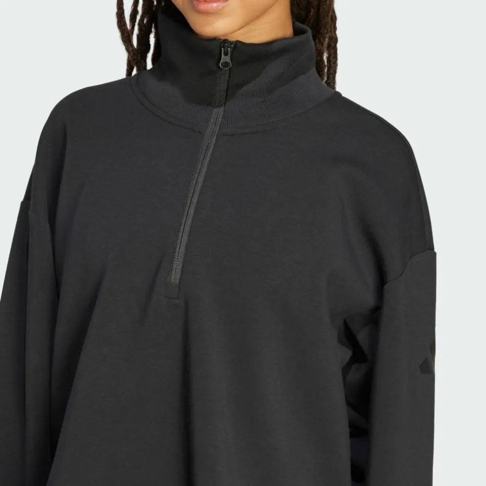 adidas · Soft Lux Sweatshirt, Reißverschluss bis