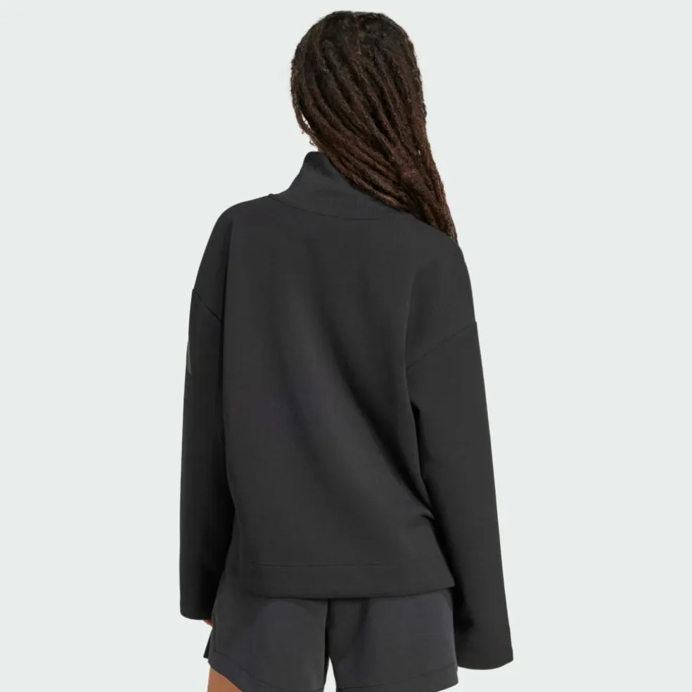 adidas · Soft Lux Sweatshirt, Reißverschluss bis