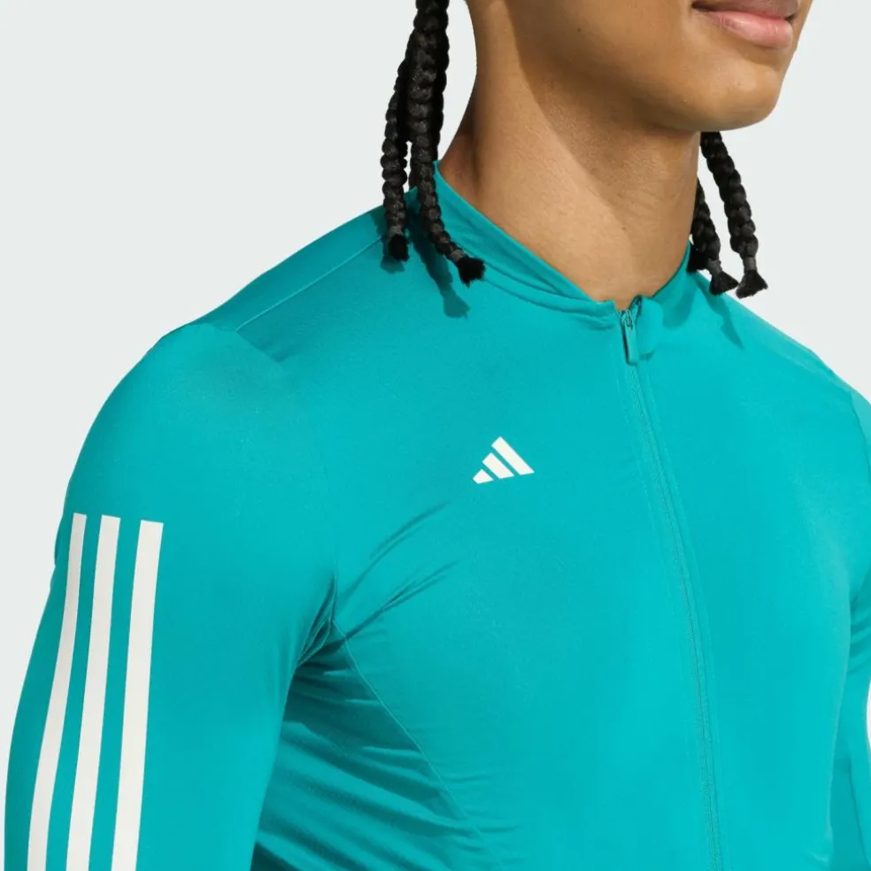 adidas · Tempo 3-Streifen Radtrikot