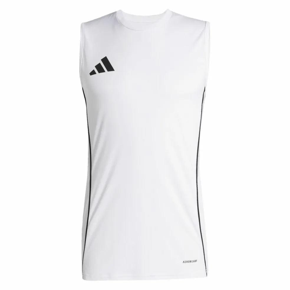 adidas · Tiro 25 Competition Tanktop Weiß