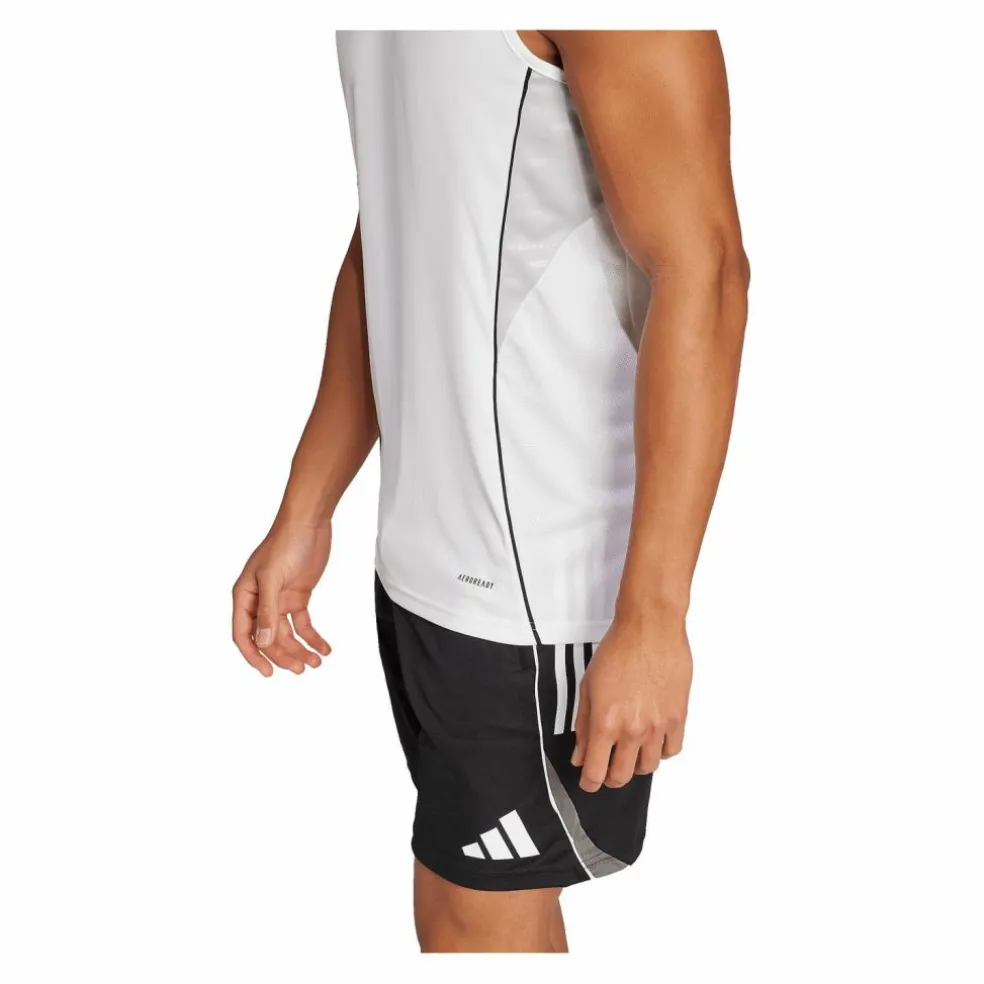 adidas · Tiro 25 Competition Tanktop Weiß
