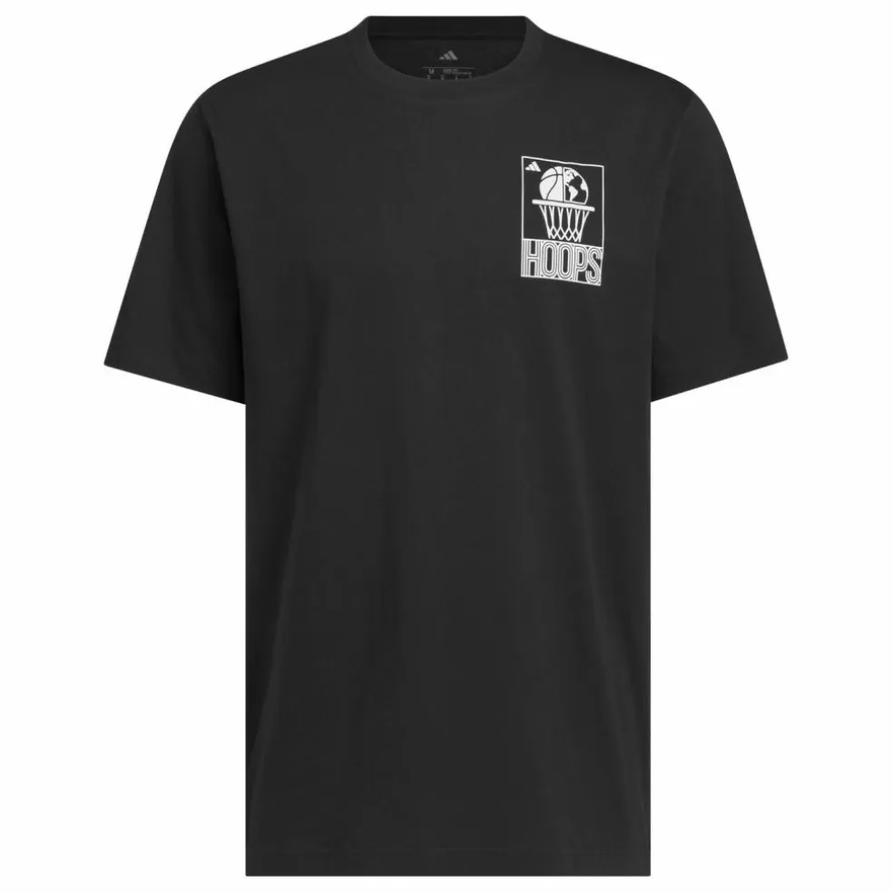 adidas · World Wide Hoops Graphic T-Shirt