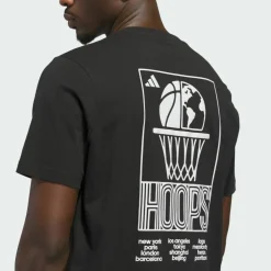 adidas · World Wide Hoops Graphic T-Shirt