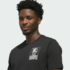 adidas · World Wide Hoops Graphic T-Shirt