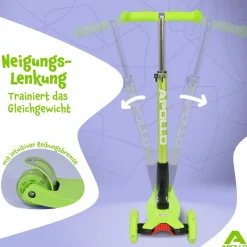 Apollo · Roller Kids Whiz LED Wheels
