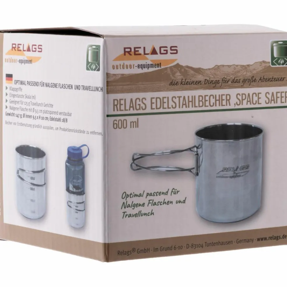 Basic Nature · Edelstahlbecher Space Safer