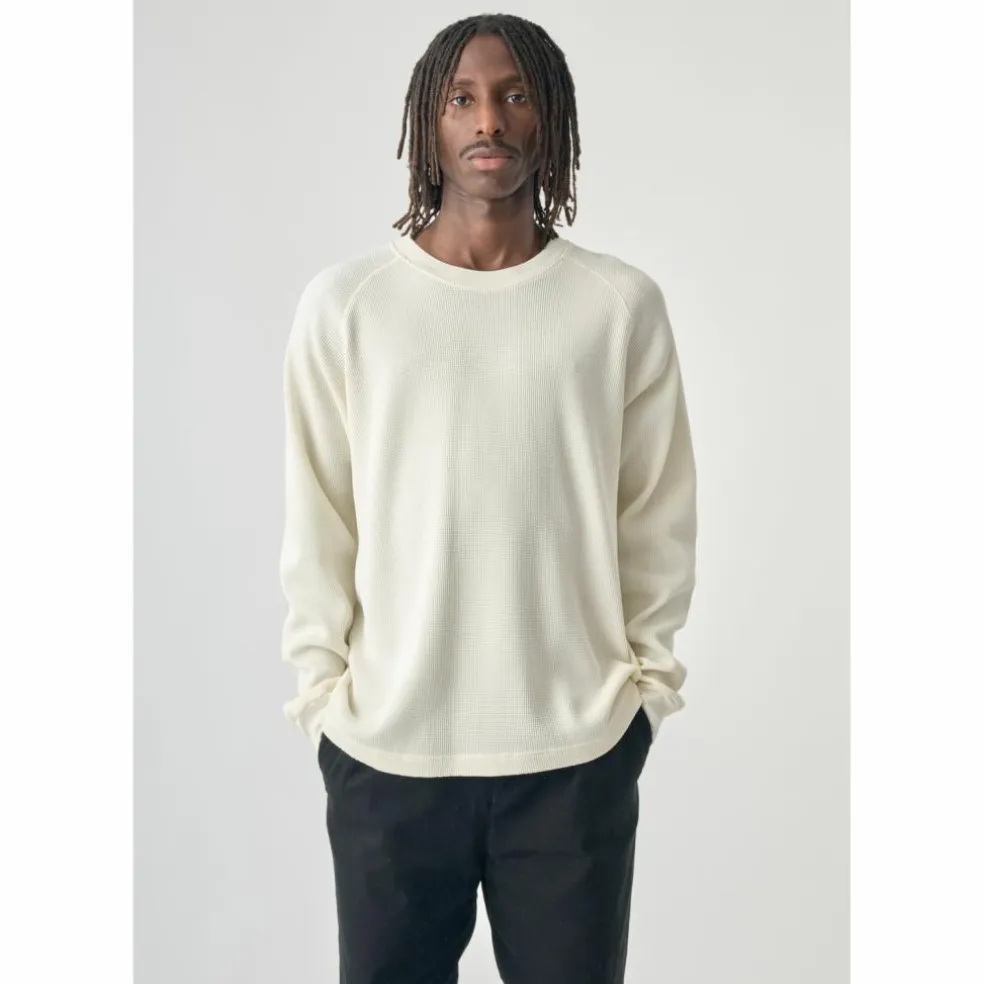 Cleptomanicx · Boxy Crewneck Thermal