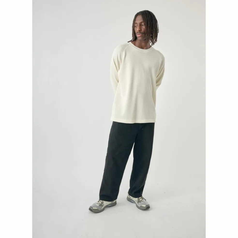 Cleptomanicx · Boxy Crewneck Thermal