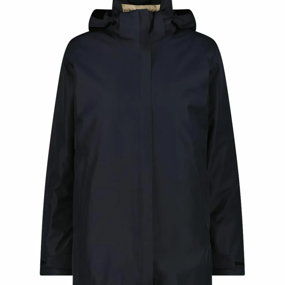 CMP · LONG JACKET ZIP HOOD DETACHAB