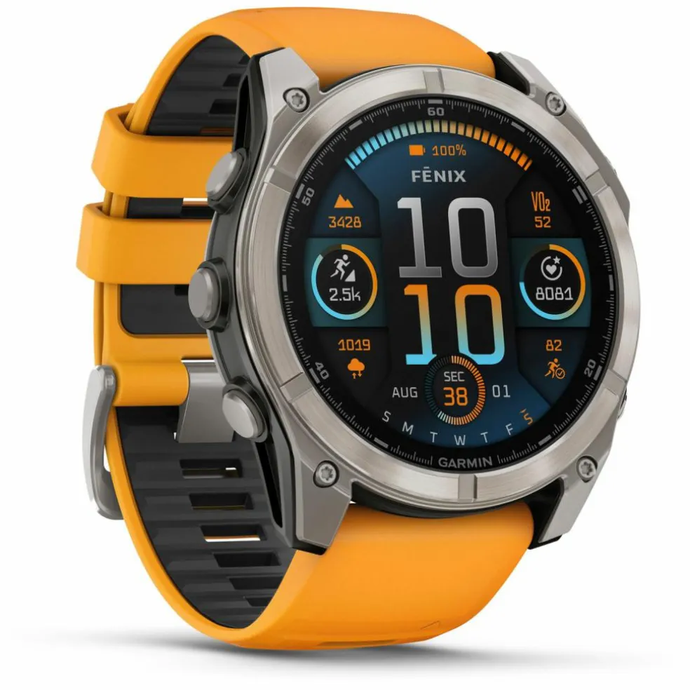 Garmin · Fenix 8 51mm Amoled Sapphire Titan
