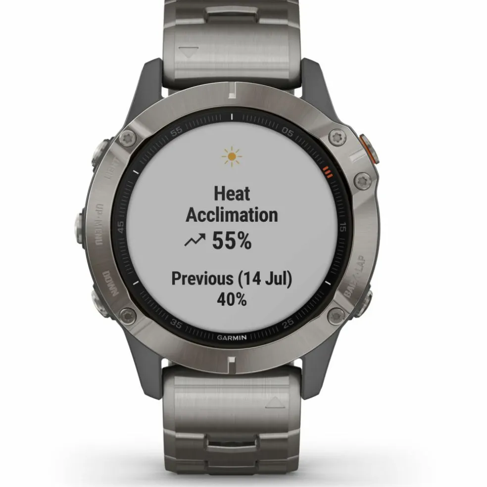 Garmin · fenix 6 Pro and Sapphire