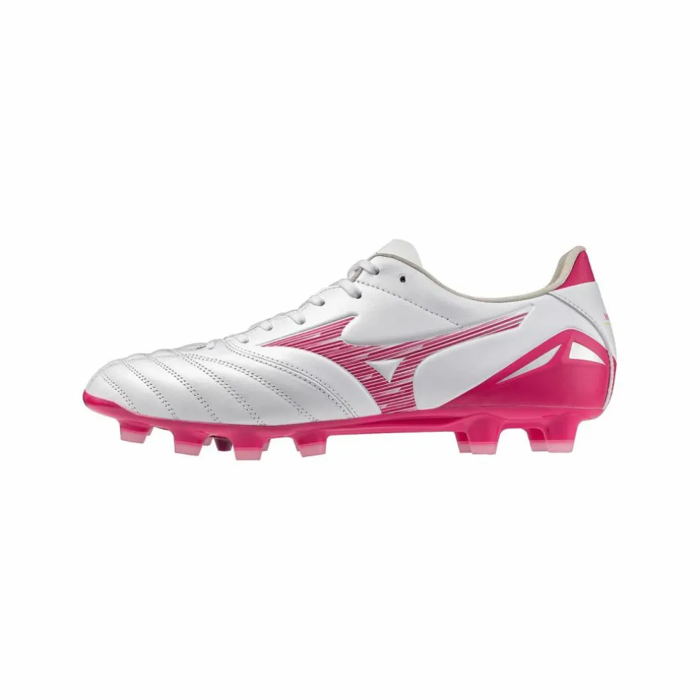 Mizuno · Morelia Neo IV Pro FG Blazing Flair Weiß
