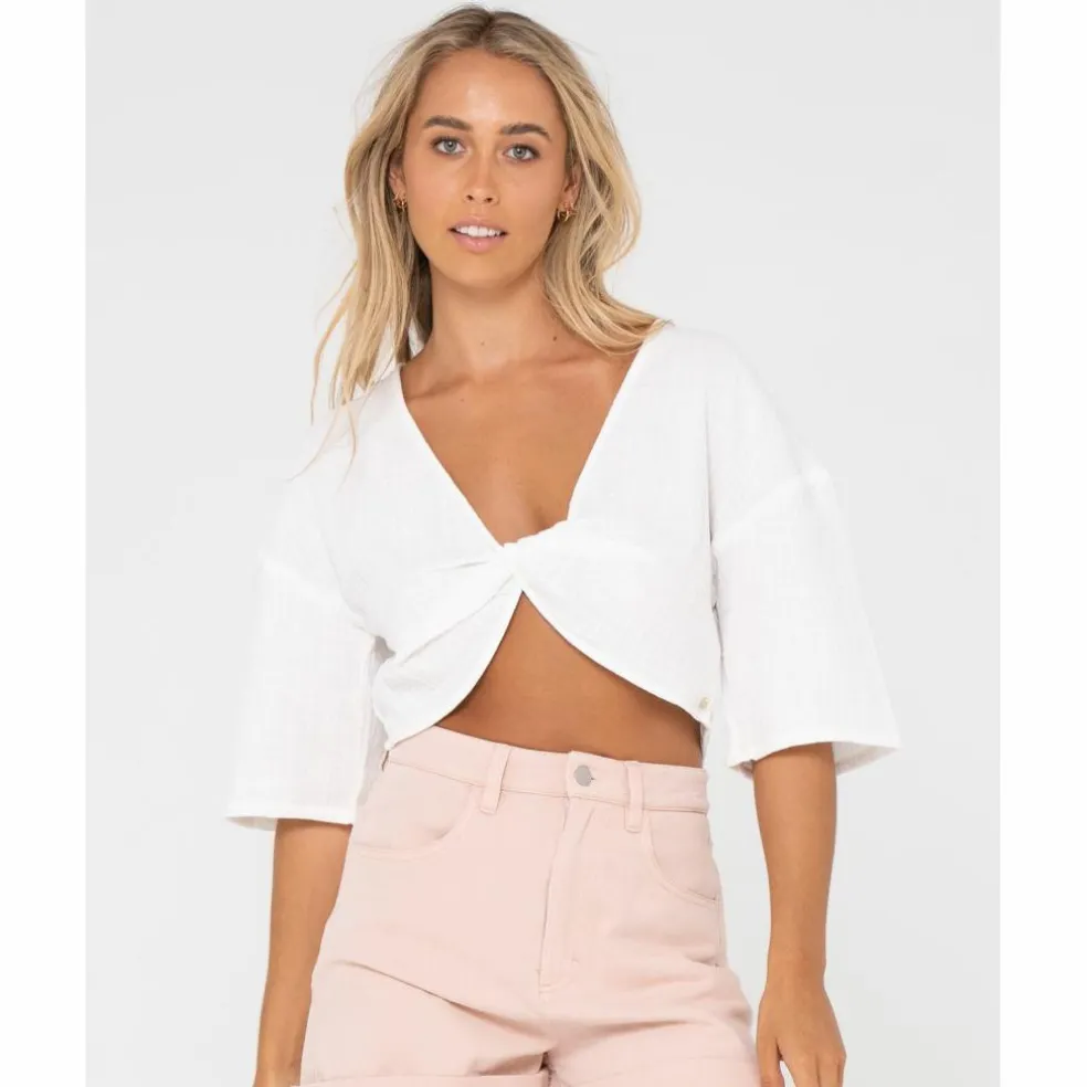 RUSTY · SOMEWHERE TWISTED REVERSIBLE TOP