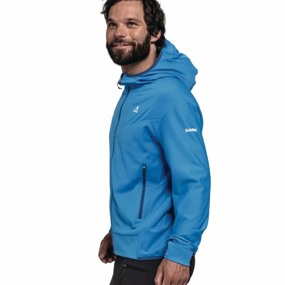 Schöffel · Mountain Fleece Hoody Style Blaueis MNS