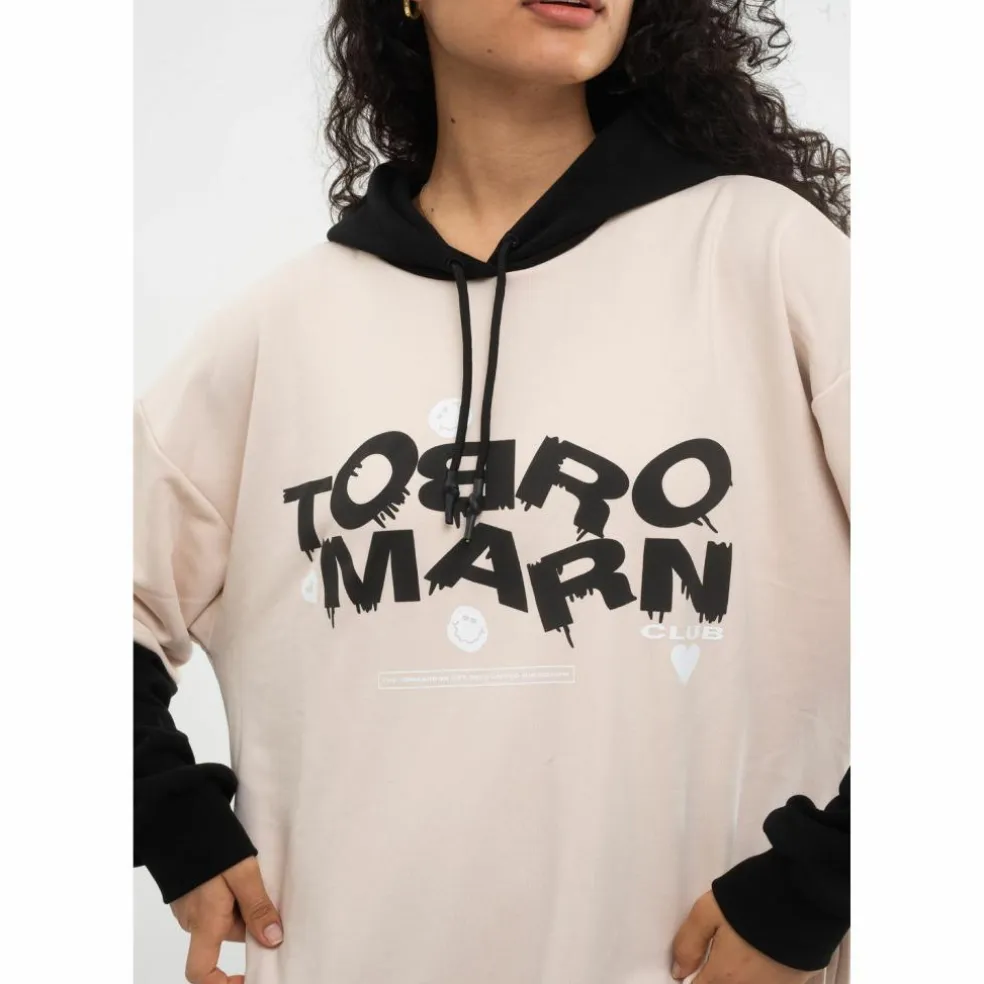 Tom Barron · WOMEN OVERSIZE FIT TUNIC SWEATSHIRT