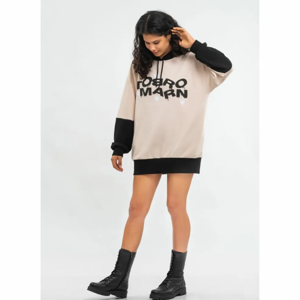 Tom Barron · WOMEN OVERSIZE FIT TUNIC SWEATSHIRT