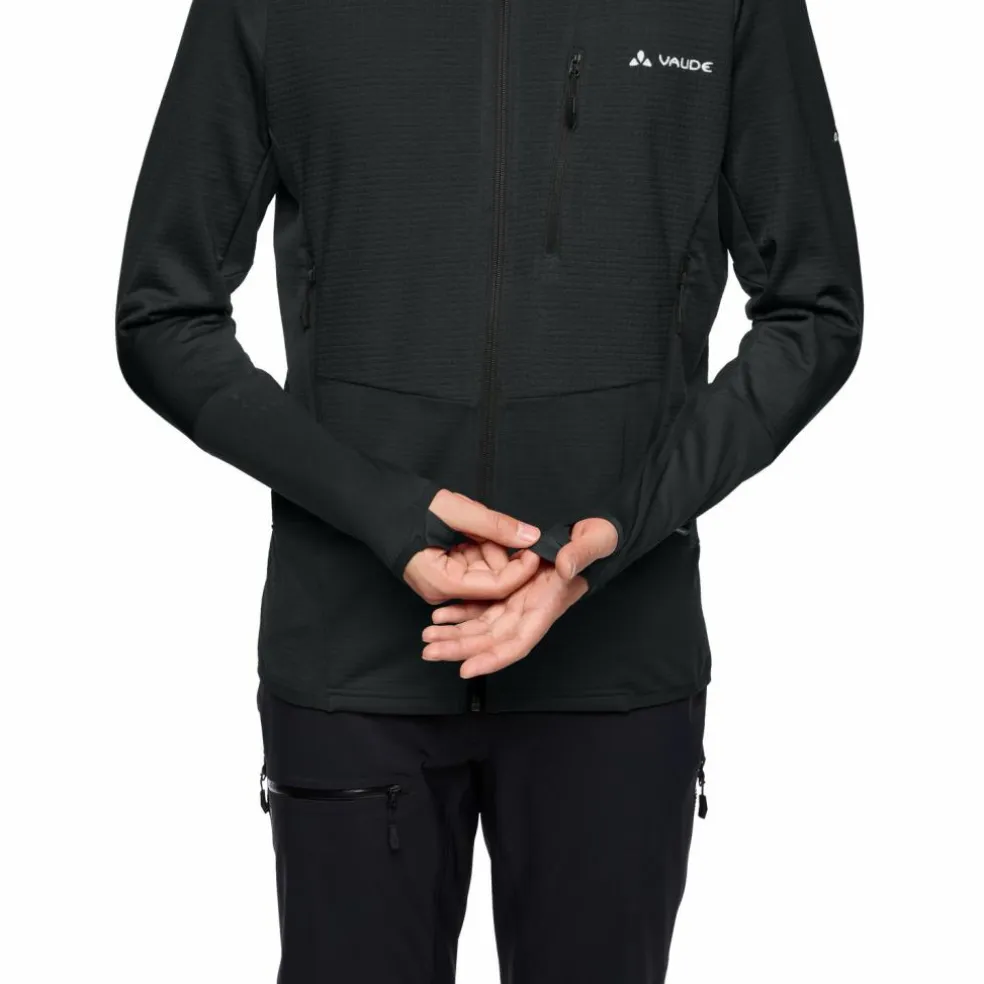 VAUDE · Men's Monviso Hooded Grid Fleece Jacket
