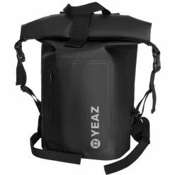 YEAZ · Wasserfester Rucksack weißes Logo